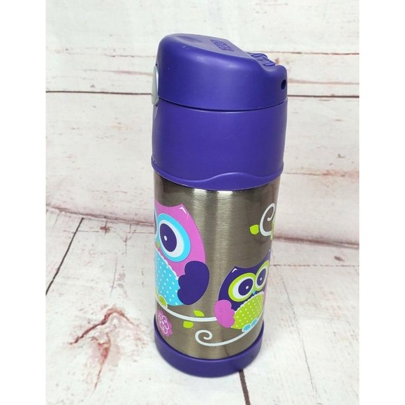 Owl Kids Thermos Kids Thermal Traveling Drinking Plastic Thermos - Picture 2 of 11